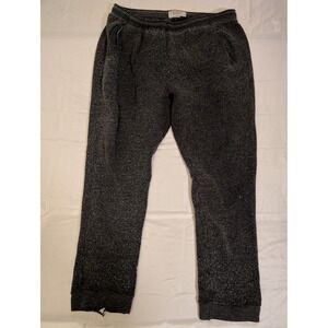 Duckworth Mens 2XL Fine American Wool Sweatpants Charcoal Grey USA LOOK Pics